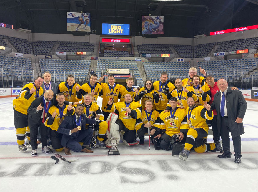 Team Canada Completes the Three-Peat by Winning the 2022 International Blind Ice Hockey Series! canadianblindhockey.com/tournament-inf…