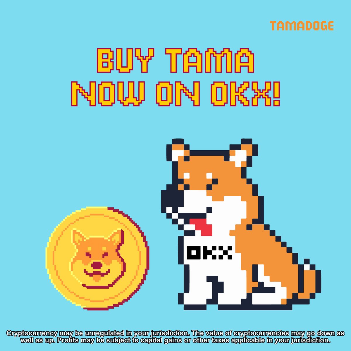 #Tamadoge Is The Token Of The People, And We’re Keen To Let The Token Holders Shape The Direction We Take In The Future. 🙌 If You Want To Help Us Shape The Tamaverse, Then Make Sure You Grab Some $TAMA! 🔥 BUY $TAMA NOW ON @OKX! ➡️ bitesly.io/box_5b9da55c46… #memecoin #crypto