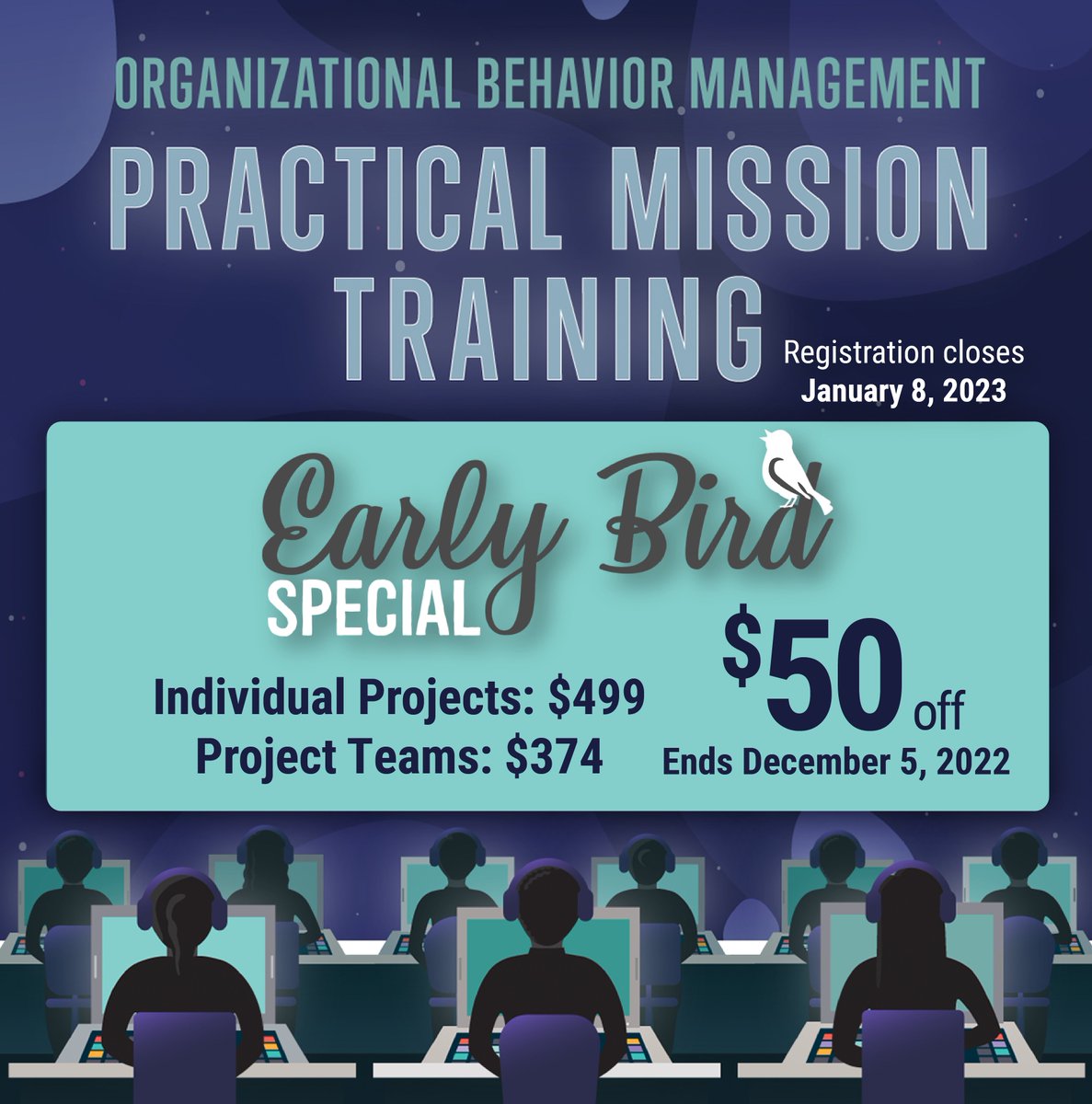 abatechnologies's tweet photo. Sign up for the January cohort of Practical Mission Training now and get $50 off. Expand your OBM career with us!

https://t.co/jCW2tAN6Kt

#organizationalbehavior #obm #abaobm #behavioranalysis #obmspecialist #organizationalbehaviormanagement https://t.co/SbsH7SryZo
