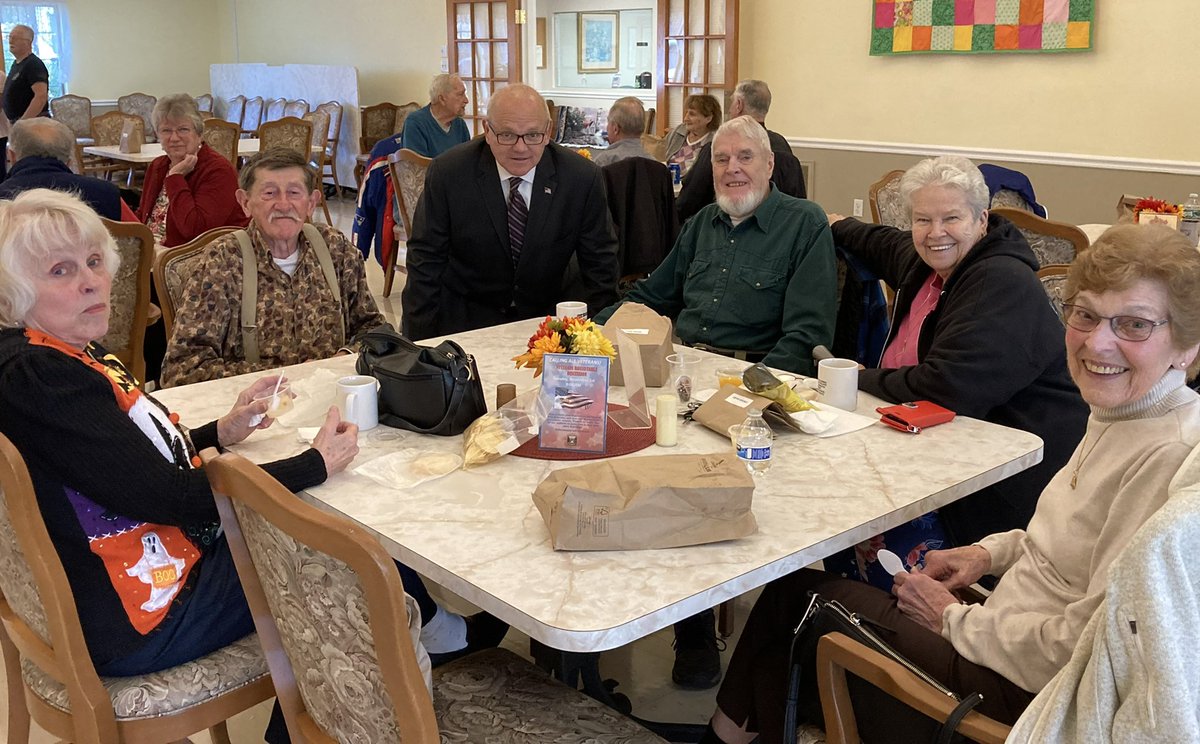 PlymouthCtyDAO's tweet photo. Honoring first responders across the country today and every day for putting their lives on the line to keep us safe. At the West Bridgewater Council on Aging to honor the men and women of West Bridgewater’s Police and Fire Departments, and EMS. Thank you! 🇺🇸 https://t.co/ZFgvXSSOSv