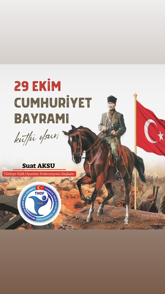 29 Ekim Cumhuriyet Bayramı Kutlu olsun...