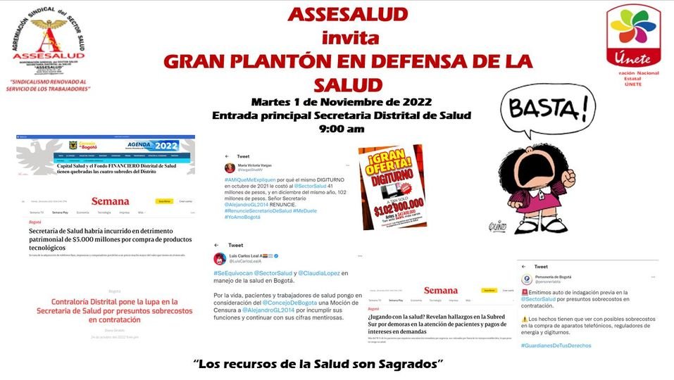 Assesalud Sindicato (@assesalud2012) on Twitter photo 