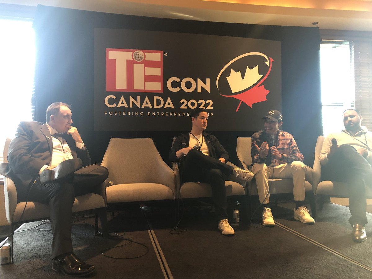 Amazing insights from our speakers about the future of cryptocurrencies and technology at the Web3 panel!

#TiEConCanada2022