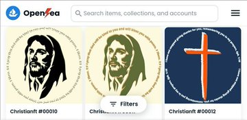 ChristianFtee's tweet photo. @gokhshteinmedia @Rossmacdonald1 Nice... I  invite you to visit our gallery "christianft " on opensea. It s a collection around God and Bible verses. May be you ll like our artworks https://t.co/GkRRW5b2nc