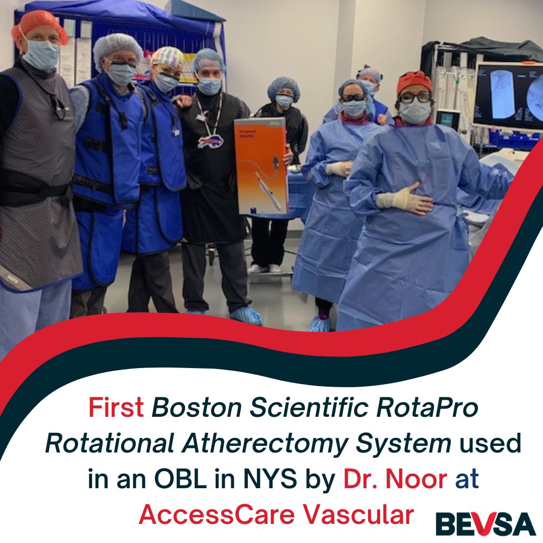 _bevsa's tweet photo. After 10 years of using the Rota Link peripheral catheter, it was my pleasure to use the RotaPro in our outpatient lab, AccessCare Vascular. This device now allows for a much quicker set up, is far more efficient to use, and highly effective and safe. 🧵1/ https://t.co/aYlz39Z61Q