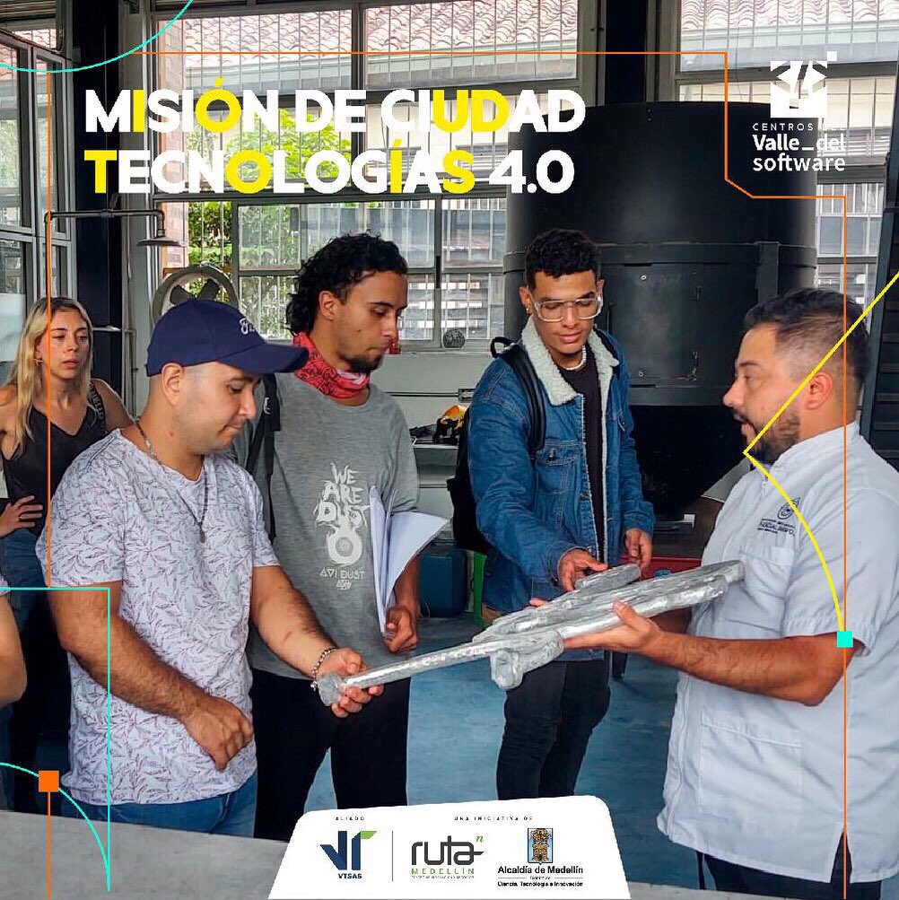 VTSAS's tweet photo. Vivimos la #misiónciudad en #tecnologías 4.0 Durante el recorrido los emprendedores conocieron expertos, temas, procesos, desafíos y oportunidades para sus negocios de base tecnológica.
@AlcaldiadeMed 
@Ruta_N 
@IUPascualBravo 
@IUColmayor 
@CTTSENNOVA 
#tecnoparquenodomedellín https://t.co/X7hTGhdlg4
