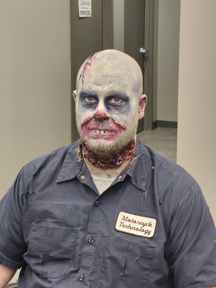 Our Zombie for a Day winner was Matt Bohl! The non-perishable food drive competition received 511 food items that will be donated to Upper Des Moines Opportunity in Emmetsburg. Thank you to everyone who participated!