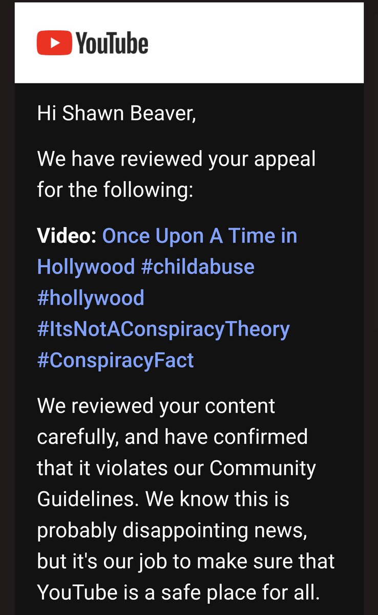 unbeatenpathway's tweet image. @TeamYouTube