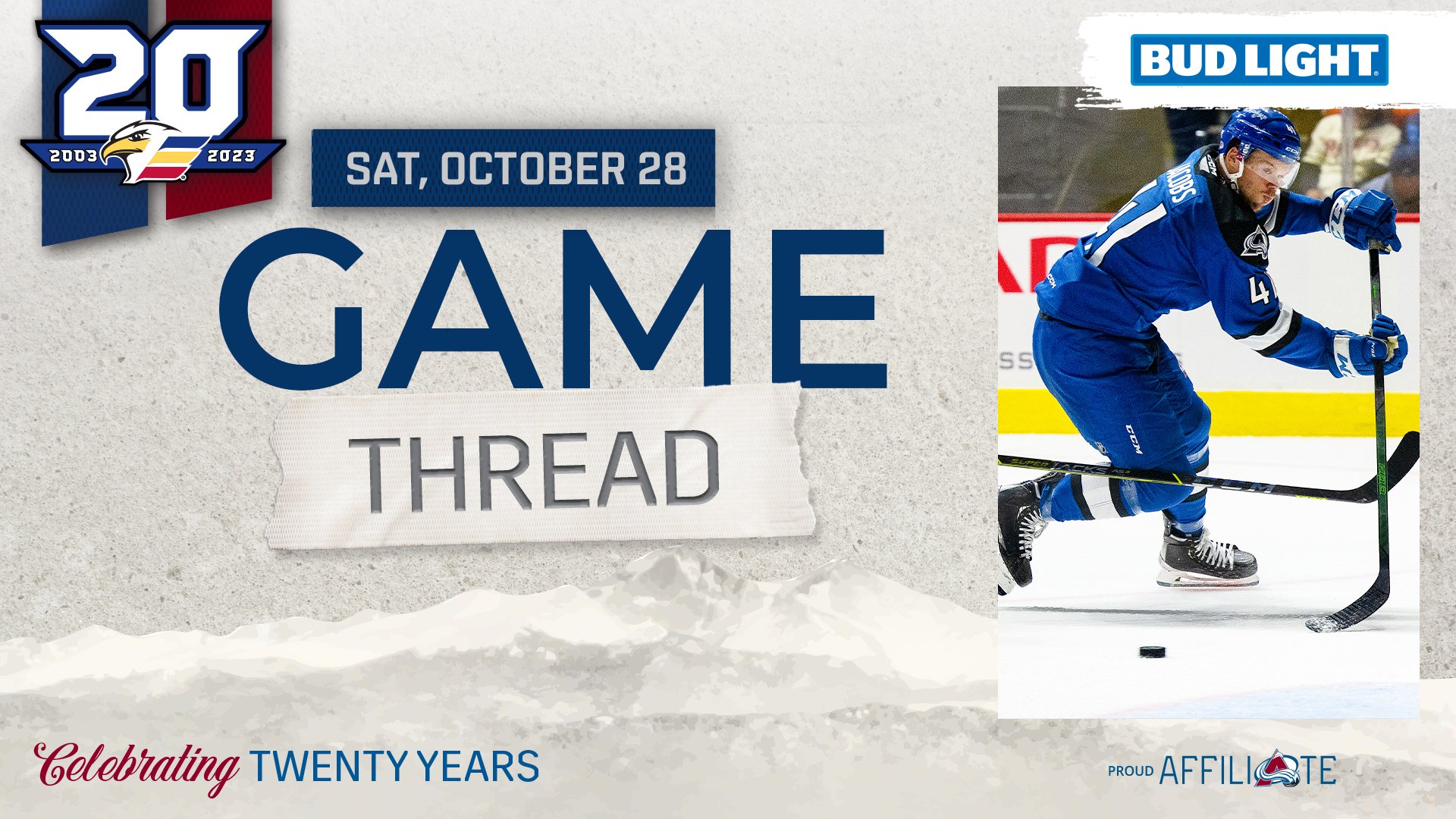 Colorado Eagles on Twitter: "We have hockey, in Henderson ๐ Follow ...