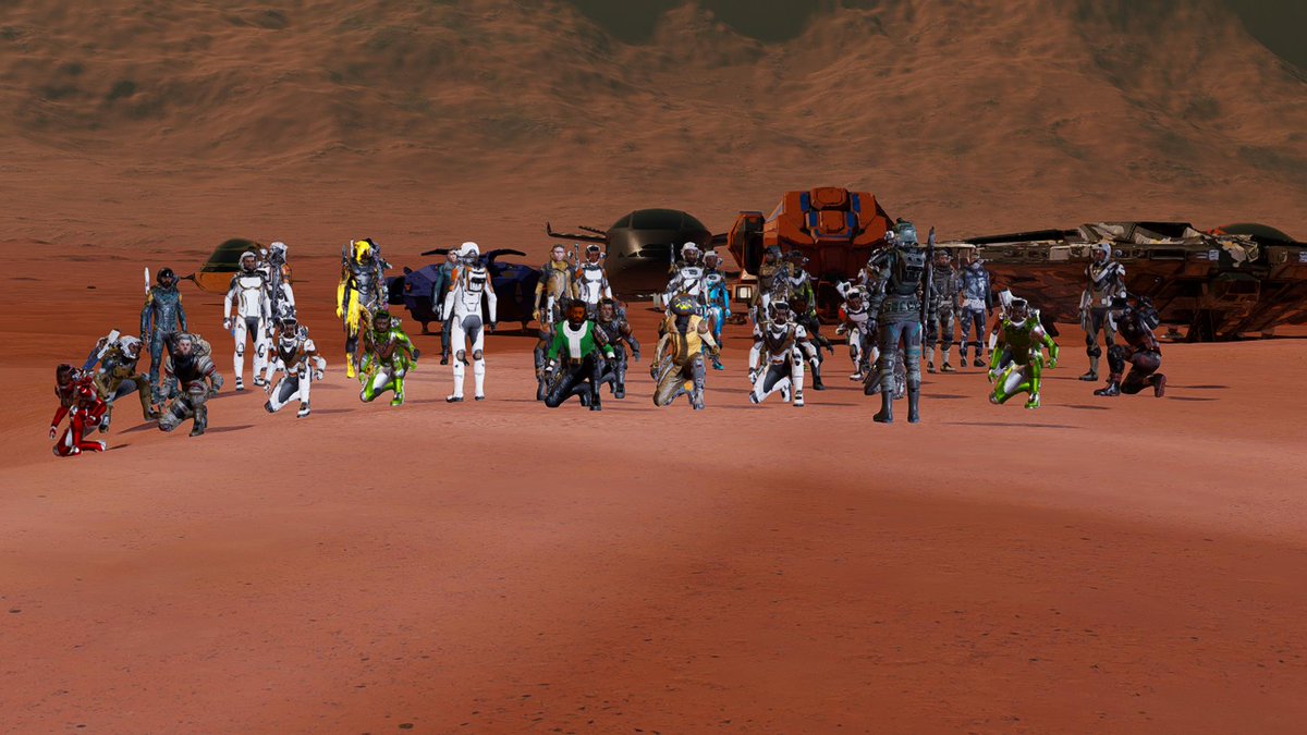 StellanebulaP's tweet photo. We start our Expedition with nearly 120 CMDRs.
#SNPX #EliteDangerousOdyssey #MassJump
@smorganmoore @Bruce_Garrido @sciencekeeper1 https://t.co/ojEek9jeRl