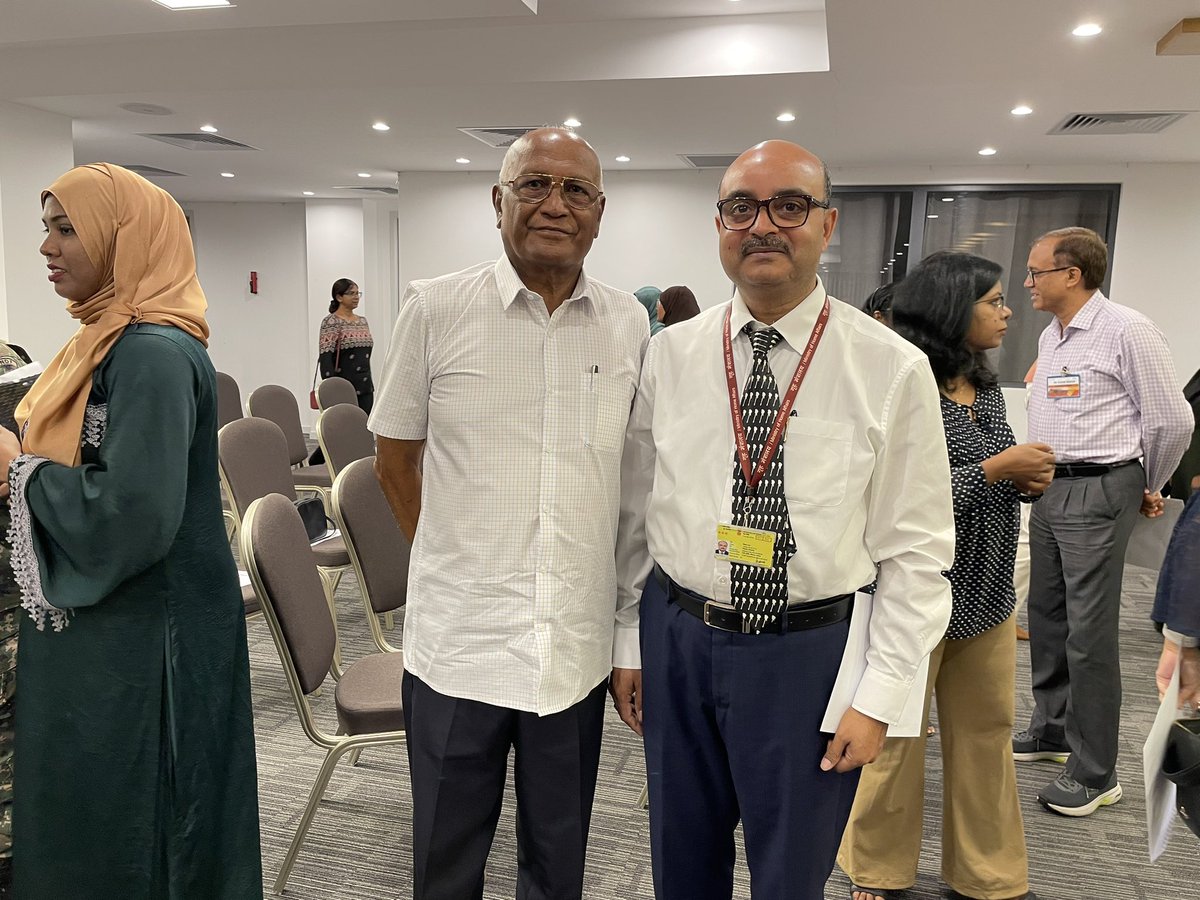 datta_vikram's tweet photo. Inter country cooperation between @nqocnindia and @MoHmv and @WHOMaldives with support of @WHOSEARO to handhold nearly 200 island facilities in ##pocqi and be appreciated and recognised by the Minister of Health Maldives Mr Ahmed Naseem @MoHFW_INDIA @HCIMaldives https://t.co/VYu4Buh4PQ