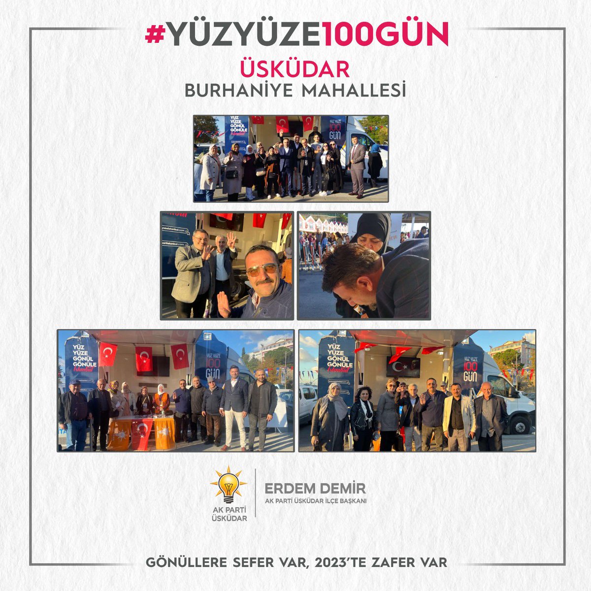 Üsküdar Belediyemizin düzenlediği Yöresel Lezzetler Festival alanındaki, 📍AK Noktamızda yeni üye kayıtlarımızı gerçekleştirdik. Emeği geçen teşkilat mensuplarımıza teşekkür ediyorum. #YüzYüze100Gün @osmannnurika
