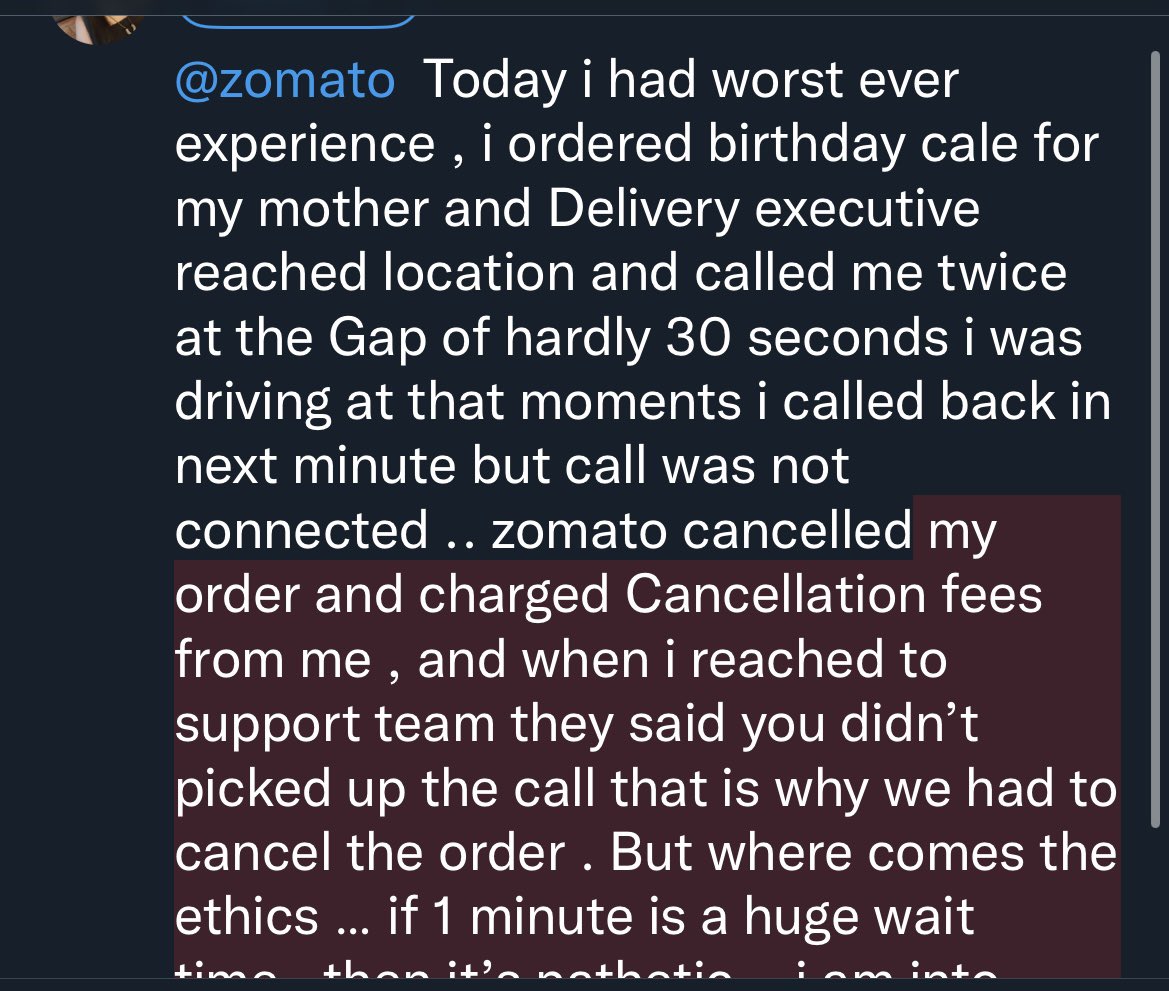 Payalpherwani's tweet photo. @zomatocare @zomato  kindly look into this matter .. screenshot attached of the call .. https://t.co/5Y7qLtrryJ