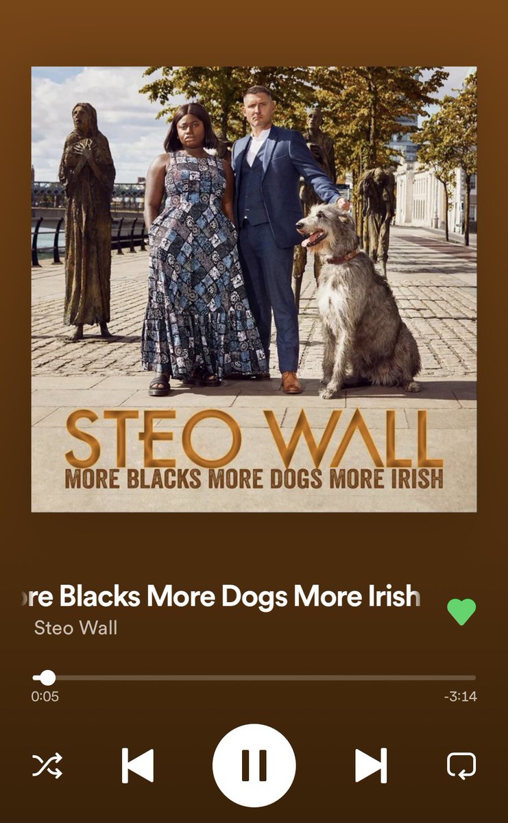 What a great song by @steowall featuring @Toshinband. A powerful message of love & solidarity in the face of racism & injustice 👏🏻👏🏻 Love it ❤️