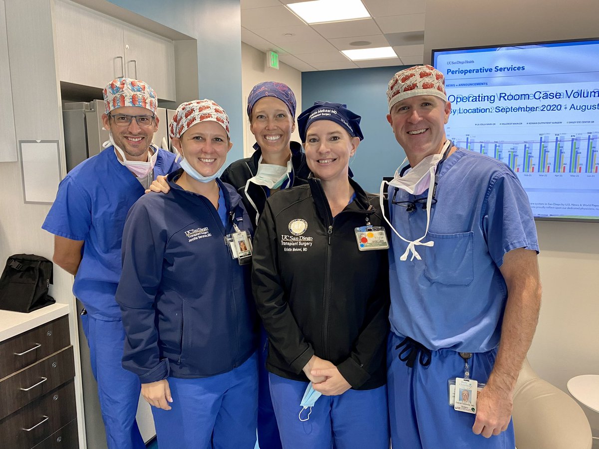 Big wins for our  transplant program this week.  I am so grateful for the best team of surgeons ever.