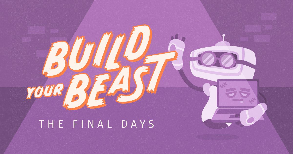 system76's tweet photo. Final days to build your beast! Save up to $470 on laptops and $2200 on desktops (until Nov 1st). Upgrade your beast's components to increase your savings! How will you create your creature of might? https://t.co/AdIQUezOzs

#system76 #BuildYourBeast #sale #desktops #laptops https://t.co/HF3QpMjTCG