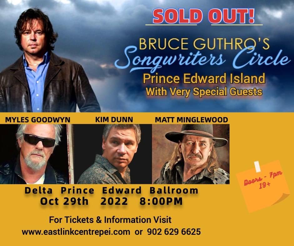 SOLD OUT!!!  You did it! Now it is our turn to deliver.  Bruce is pumped... Kim is pumped...Matt is pumped... Myles is pumped... we all pumped!! See ya'll tomorrow night!  It's gonna be good'er 🤘

Thanks for the support 🙏