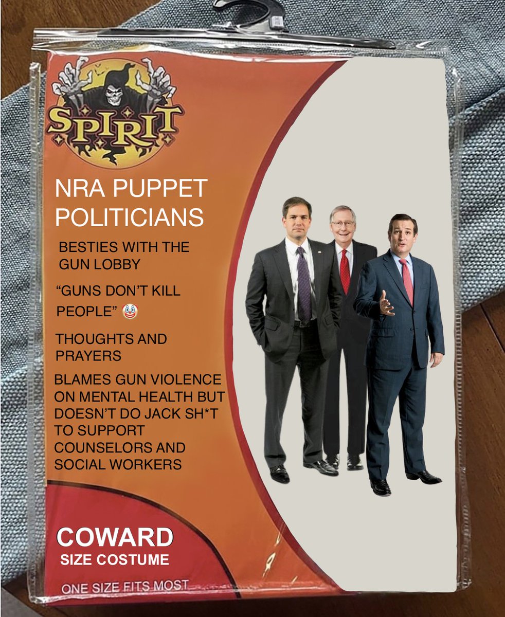 Has anyone done this one yet? ;)

Find out where you can register and vote early today on #VoteEarlyDay at voteearly.org to make sure we don't end up with more NRA Puppets this November🤡.