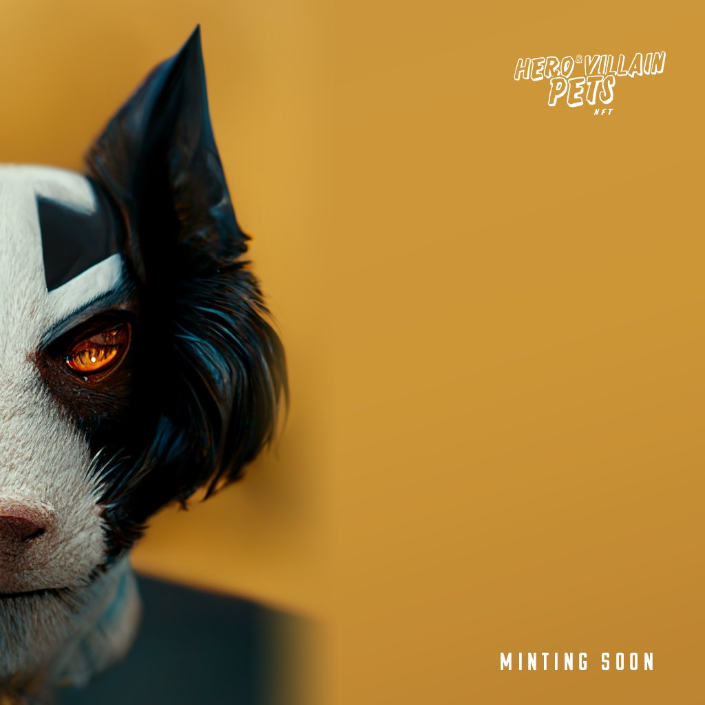 Do I look like a good boy to you? 
#Mintingsoon #NFTsCommunity #pets