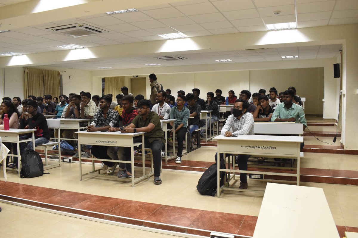 nitpyofficial's tweet photo. Institute's Innovation Council (IIC) , #NITPuducherry has organized an a "Session on Problem Solving and Ideation Workshop". Mr. Srinivasan S, Founding Team, Pathsetter was the resource person. @iicnitpy @EduMinOfIndia @mhrd_innovation https://t.co/Ywb3fFSqPp