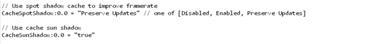 FoVeS_FPS's tweet photo. Extra FPS Tips for Modern Warfare 2 PC:

Verify that your config file has the two lines in the pic.

If not, you can append them to your file at the end!

Just copy and pasta:
CacheSpotShadow:0.0 = "Preserve Updates"
CacheSunShadow:0.0 = "true" https://t.co/WLduQj5ONj