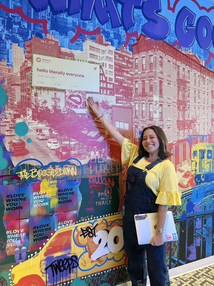 Your smile is literally the cutest I have ever seen, Lara Baez @TwitterNYC