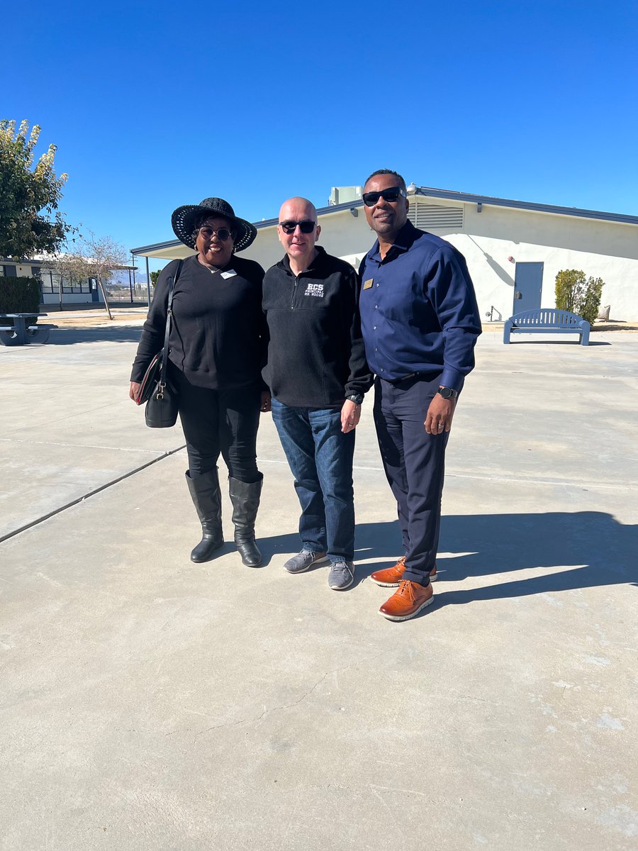 Excelsior_North's tweet photo. Great exchange with James Campbell - NAACP high desert president - and Laverne Scriven - NAACP high desert vice-president - about social justice in education. Glad to have strong partners! https://t.co/U2h41jfDdP