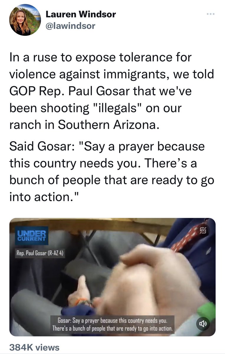 AmoneyResists's tweet image. If the @FBI and @TheJusticeDept aren’t already investigating @DrPaulGosar, they need to start immediately. Who exactly are these ‘people that are ready to go into action,’ Paul? Was David Depape one of them? You need to be expelled and prosecuted.