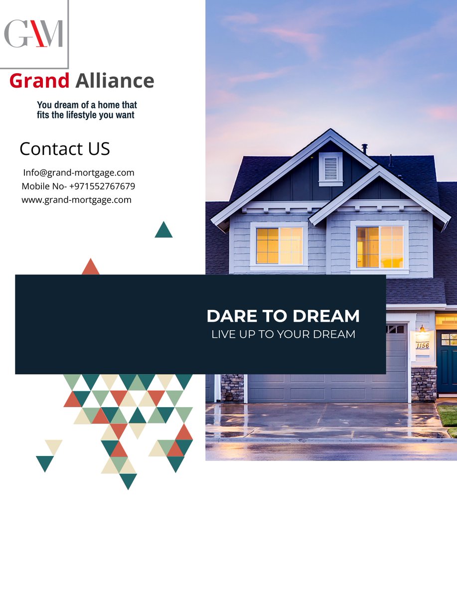 Grandalliancedx's tweet photo. Own a house that you always dreamed of....

Contact us for home finance.

https://t.co/UWhJo226fD
Info@grand-mortgage.com
Mobile No- +971552767679

#grandalliance #mortgageloan #homefinance #mortgagebroker #mortgageconsultant #loan #dreamhome https://t.co/vueyWfyJKR