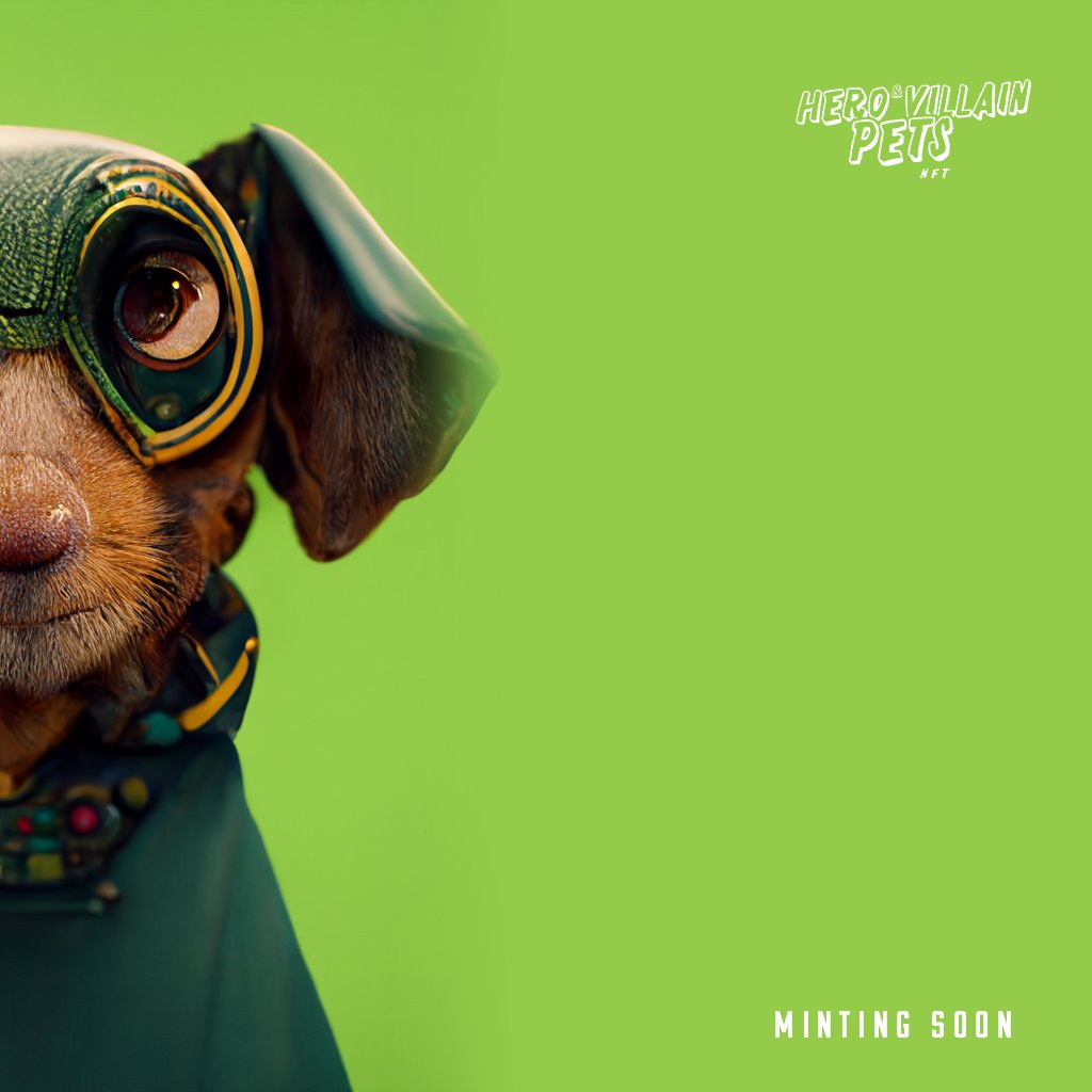 Do I want to be petted? I have a world to save!
Of course I have time to be petted. Tail wags are power ups.
#Mintingsoon #NFTsCommunity #pets