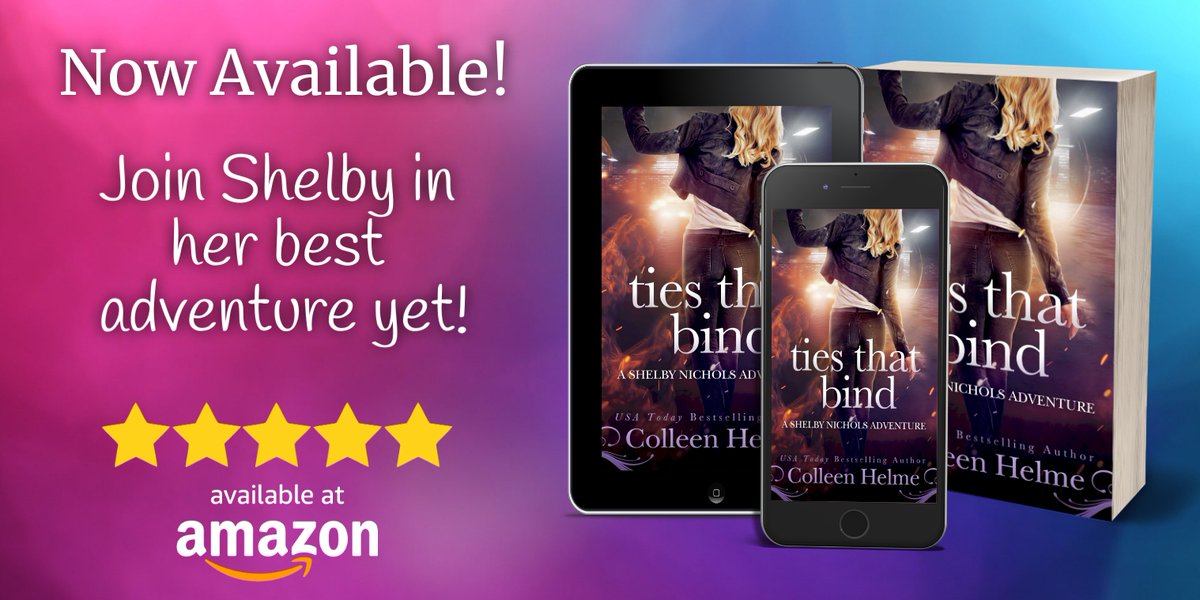 ColleenHelme's tweet photo. It's LIVE!! New Release Today!! I hope you love it!! https://t.co/cx8a7I19B5 #NewRelease #kindlebook #paranormal #Thriller #mystery #NewReleases #kindleunlimited #book #BookBoost https://t.co/N9HWeX7d3A
