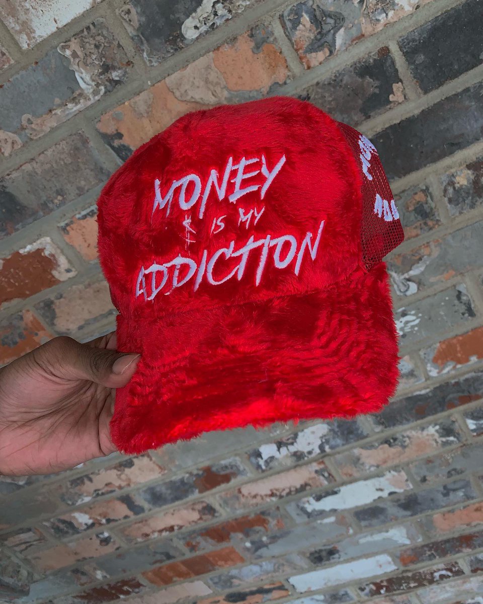MONEYADDIKT1's tweet photo. 🚨 new drop alert 🚨 

Moneyaddikt Fuzzy velvet trucker hats are now available online and on hand ❗️ 

“Money is always my addiction , how about yours ?” 

https://t.co/Q2zdpHKcIN https://t.co/SWtoqphaa0