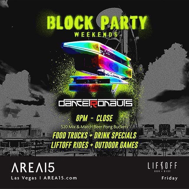 dancetronauts's tweet photo. TONIGHT!   FREE EVENT! 
B L O C K    P A R T Y 8pm-12am @AREA15official 

@dancetronauts blasting beats from outer space off the #STRIPSHIP 🚀 

#dancetronauts #lasvegas #area15 #vegaslocals #artcar #vegasstrip #vegasnightlife #lasvegasparty https://t.co/C31O2fkEGk