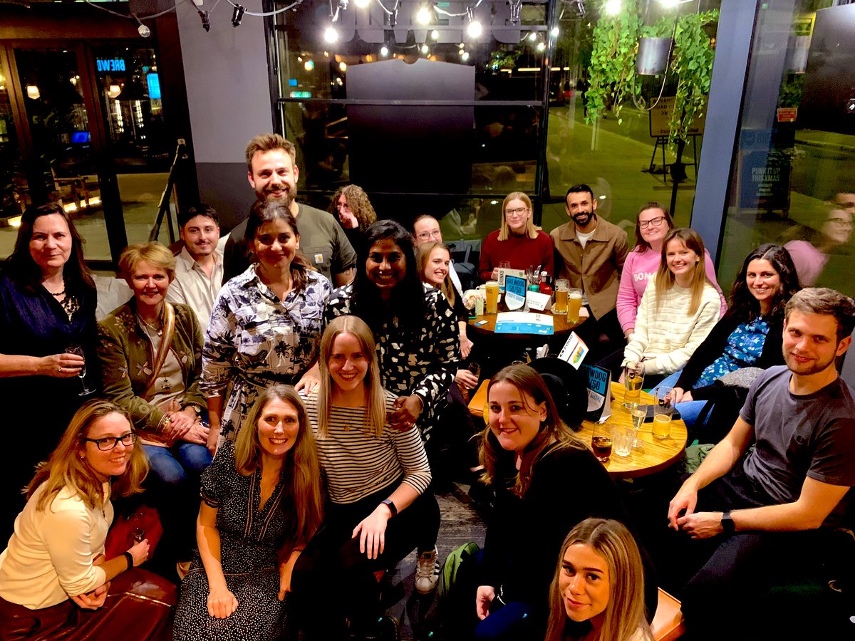 A great evening with some fabulous people, all helping to celebrate @KatieSinclairIM’s next step in life. We wish her every success &amp; happiness!