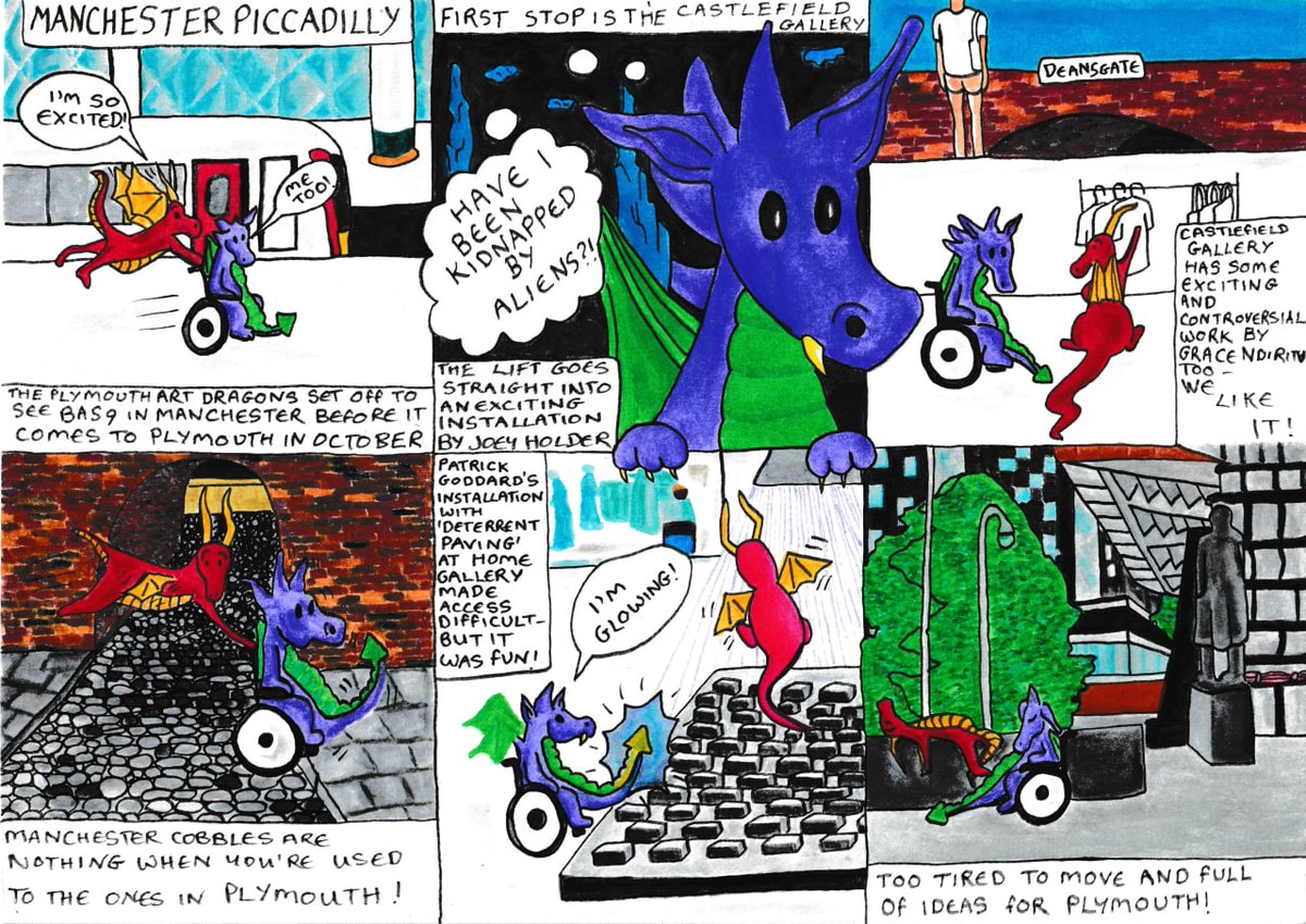 bas9dragons's tweet photo. Here is a visual journey of our trip to see the British Art Show in Manchester back in August! @madein_plymouth @theboxplymouth @karstgallery @artsuniplym @PlymCultureUK 
#followthedragons #BAS9 #britishartshow #plymouth #bas9plymouth #BritishArtShow9 #britishartshow9ambassador https://t.co/1j8npjYspZ