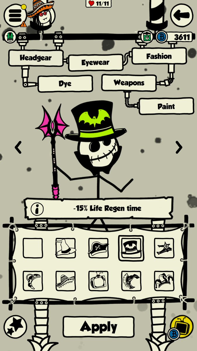 blastomancer's tweet photo. 🎃Did you know? Each item in the Style Shop wears powerful abilities! How will you dress this #Halloween ?🎃 #screenshotsaturday #blastomancer #indiegame #puzzle #madewithunity https://t.co/0xGGDtP7lq