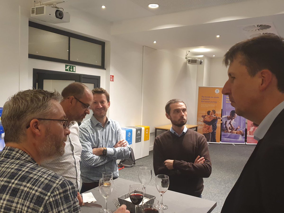 BmiBrussels's tweet photo. #EMBA Class of 2023 visiting @SolvayGroup for an intimate evening session with @Kadriilham &amp; Nicolas Boël. Loads of exchanges on  #leadership in our days! 💡 https://t.co/kLdgA8OqSV