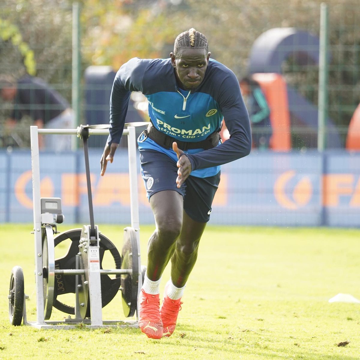 mamadousakho's tweet photo. Ready ! 👊🏿🟠🔵 #TeamMHSC #TeamSakho @MontpellierHSC https://t.co/swylUfQ8aa