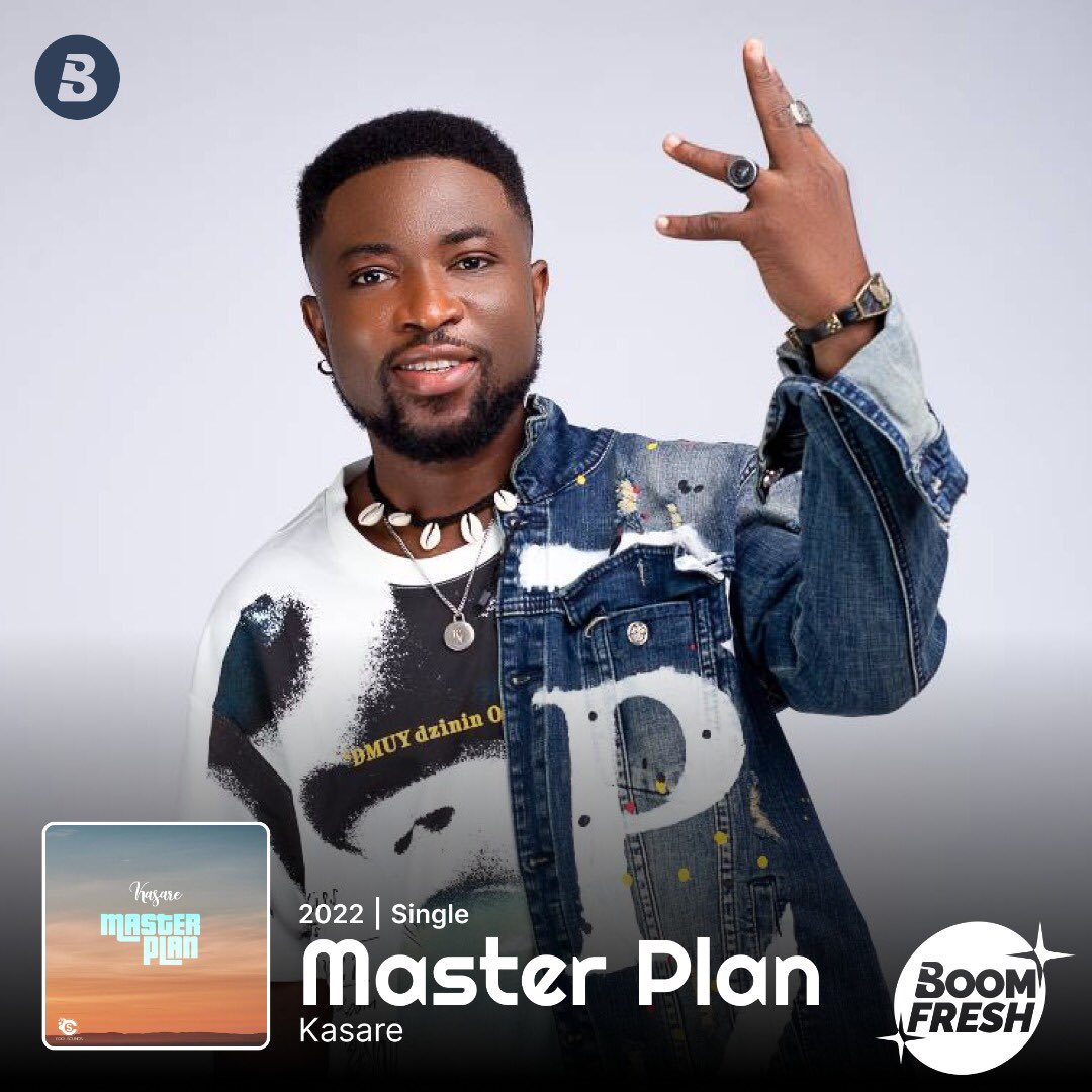 We’re BOOMING FRESH somewhere!!
Big love to @BoomplayMusicGH for the love. Let’s go run #MasterPlan on BoomPlay.

ffm.to/master-plan/bo…

#HomeOfMusic #BoomFresh  #coolsoundszone