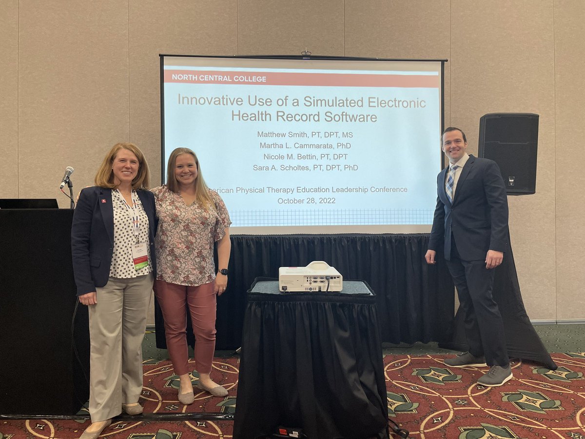 Another great opportunity for NCC DPT to share innovative curricular ideas! #ELC2022