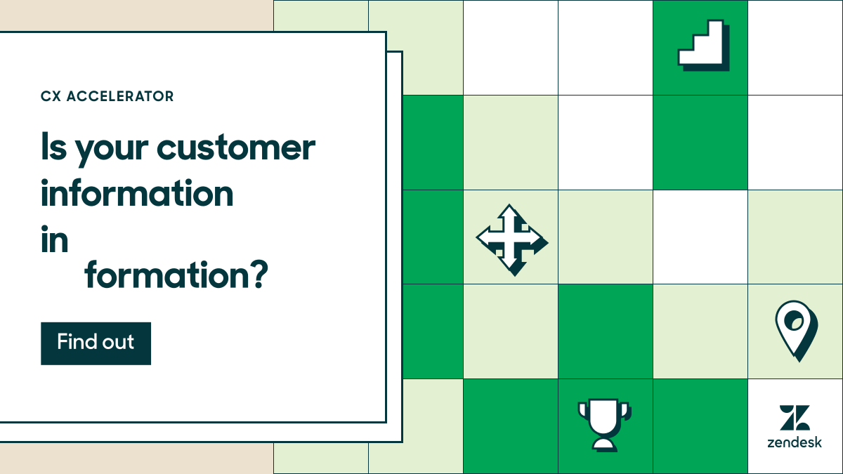 Zendesk's tweet photo. Okay ladies and gents, now let's get in formation. 👯‍♀️ 🎶 

Assess your customer experience and get a personalized report with our free #CXAccelerator quiz: https://t.co/haRjx8gA49 https://t.co/qqLtyXETEJ