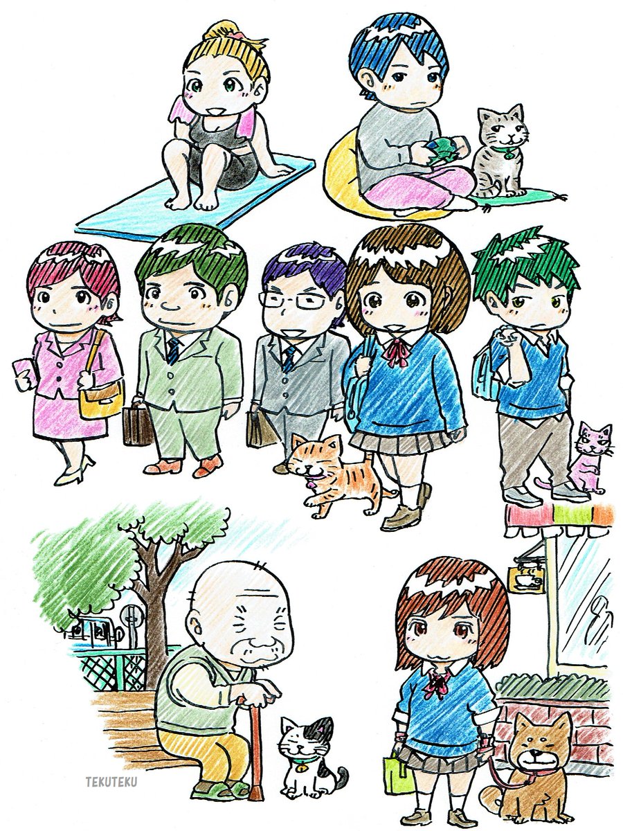 【自作アナログ塗り絵のすすめ】
 #色鉛筆 #illustration #オリジナルイラスト 