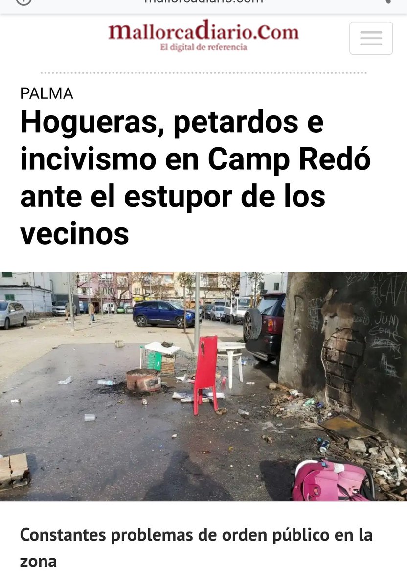 Miguel64973961's tweet photo. @hila @ajuntpalma @AngelicaPastor @OliveiraS_Dani @adngarciacampos @jmadrover @xiscod @FranciscoDucros @F_Armengol @CatalinaClader1 @aina_calvo 📢 Así nos tiene en Camp Redó durante  sus dos legislaturas @PSOEPalma! 

No hay derecho al desprecio que se le tiene sometida a la barriada de Camp Redó! 
No van a venir aquí a celebrar el incivismo, violencia y degradación? 

Qué tiene que ocurrir Alcalde @hila? @ajuntpalma 🔥 https://t.co/kh8BIW4AMP