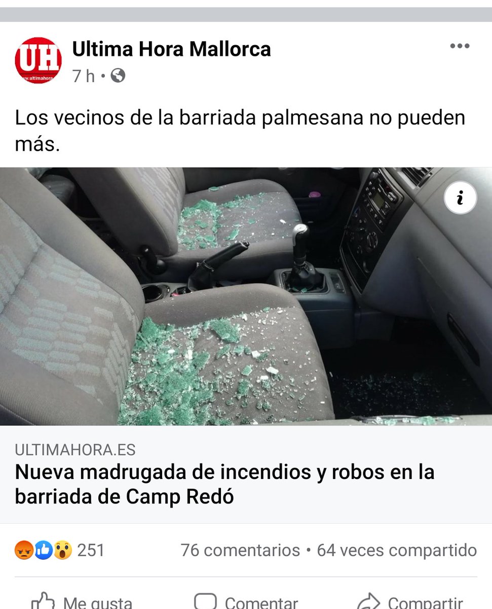 Miguel64973961's tweet photo. @hila @ajuntpalma @AngelicaPastor @OliveiraS_Dani @adngarciacampos @jmadrover @xiscod @FranciscoDucros @F_Armengol @CatalinaClader1 @aina_calvo 📢 Así nos tiene en Camp Redó durante  sus dos legislaturas @PSOEPalma! 

No hay derecho al desprecio que se le tiene sometida a la barriada de Camp Redó! 
No van a venir aquí a celebrar el incivismo, violencia y degradación? 

Qué tiene que ocurrir Alcalde @hila? @ajuntpalma 🔥 https://t.co/kh8BIW4AMP