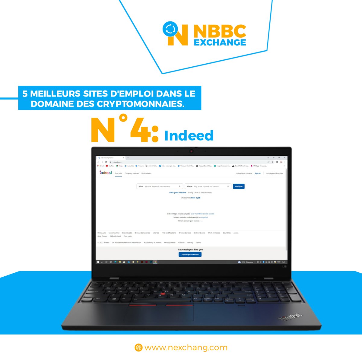 voici le quatrieme site que nous vous proposons pour decrocher un emploie dans ce domaine de la technologie blockchaine