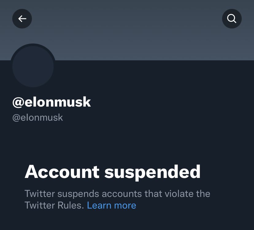 greg16676935420's tweet image. BREAKING: @eIonmusk has been suspended