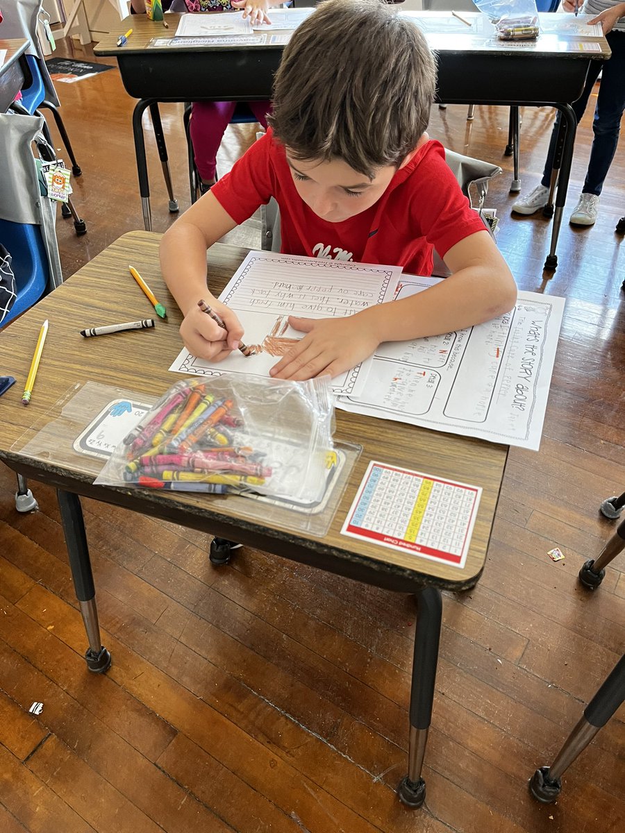 MrsHaynes5149's tweet photo. L๐k at our 2nd graders in @MrsGallagher_2 finding key details & writing about reading w/ text evidence ๐๐โ๐ผ #respondtotext #organizers #citeevidence #buildingstrongwriters https://t.co/TYrP8n7zK0