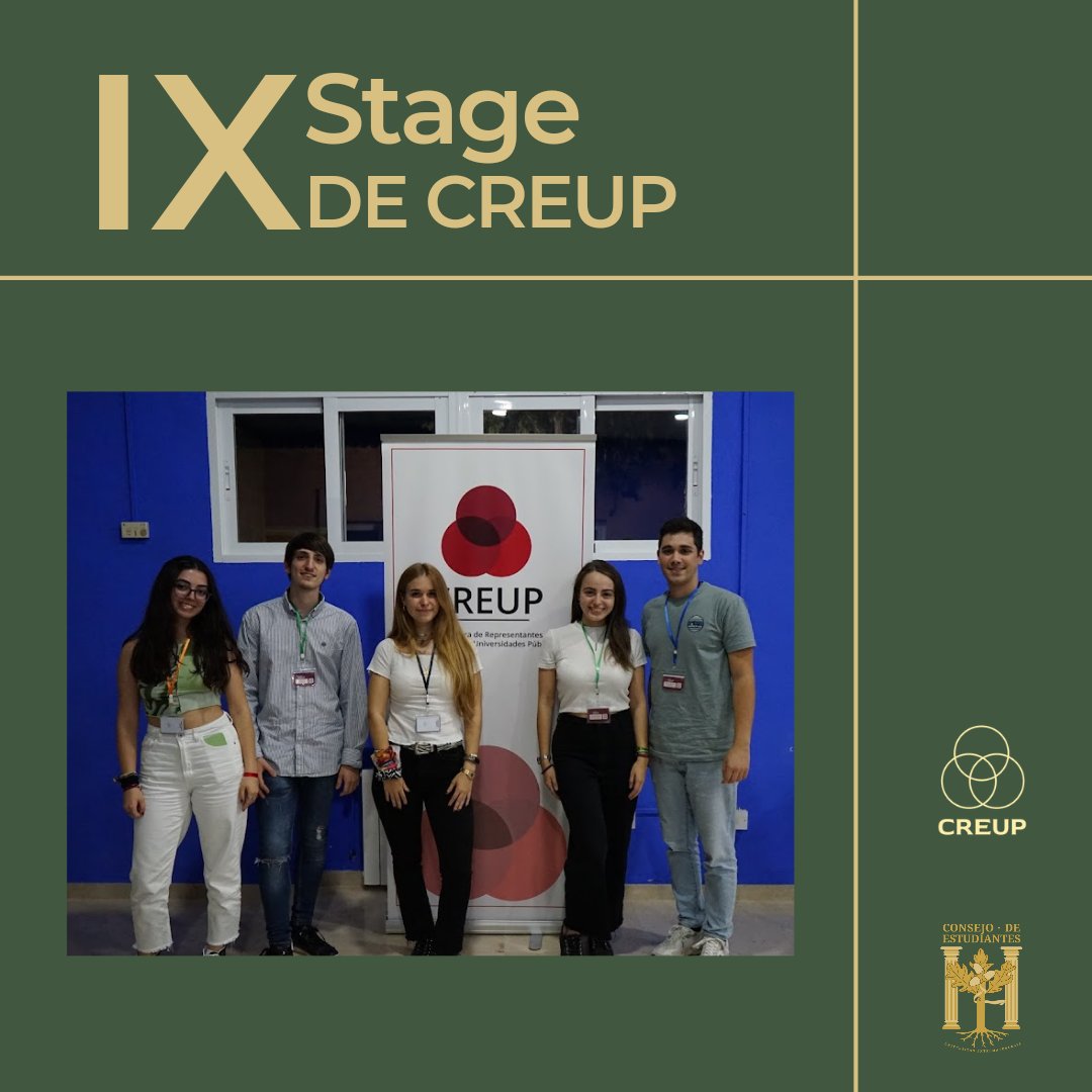 Del 13 al 16 de octubre algunos compañeros del CEUEx estuvieron en Mollina (Málaga) en el 9° Stage Formativo de CREUP. Allí recibieron formación sobre Política Universitaria, Calidad, Comunicación y otras competencias.