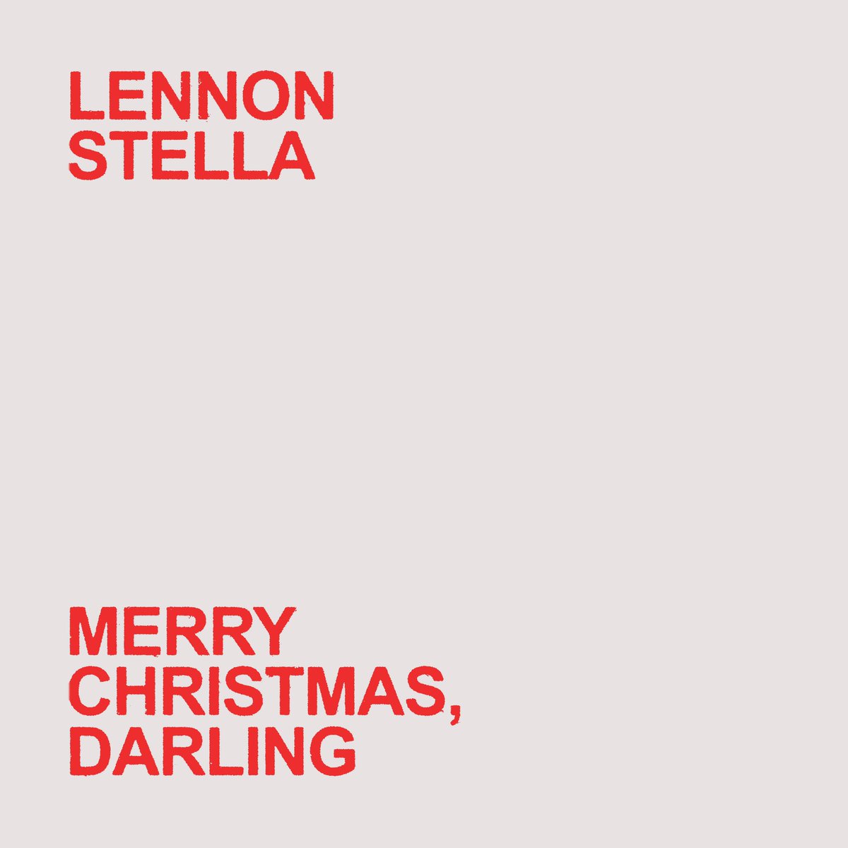 No one is allowed to listen to this until after the 31st but just letting you know this is now available everywhere ❤️🎄 lennonstella.lnk.to/merrychristmas…