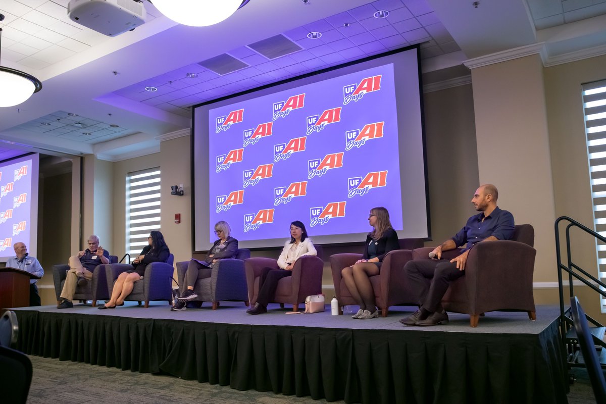 Check out Dr. Ampatzidis and Dr. Choi representing #UFABE at UF AI Days in an Engineering & Science panel and AI poster session! We can't wait to see how UF ABE continues to shape the world of agriculture through the power of AI! 🐊
#AIatUF